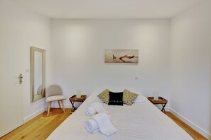 2 Schlafzimmer, Bügeleisen/Bügelbrett, kostenloses WLAN, Bettwäsche