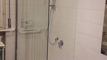 Standard Double Room, Accessible | Bathroom shower