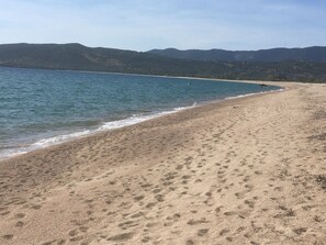 Na praia 