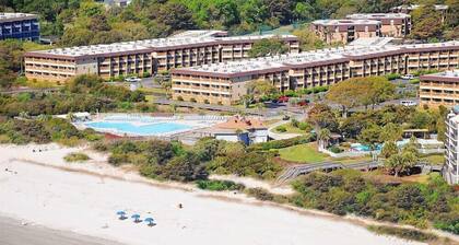 Oceanside Resort- 5 Min Walk to Beach-2 Bed 2 Bath-Beach Chairs&Wagon-1st Floor
