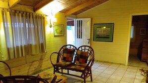 Family Cottage, Mixed Dorm, Mountain View | Living area - Hospedaje Catamarca Star (San Isidro)