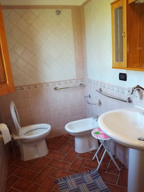 Dusche, Toilettenpapier