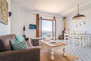 TV - Superior Apartment 2 bedrooms sea view (Tarifa)