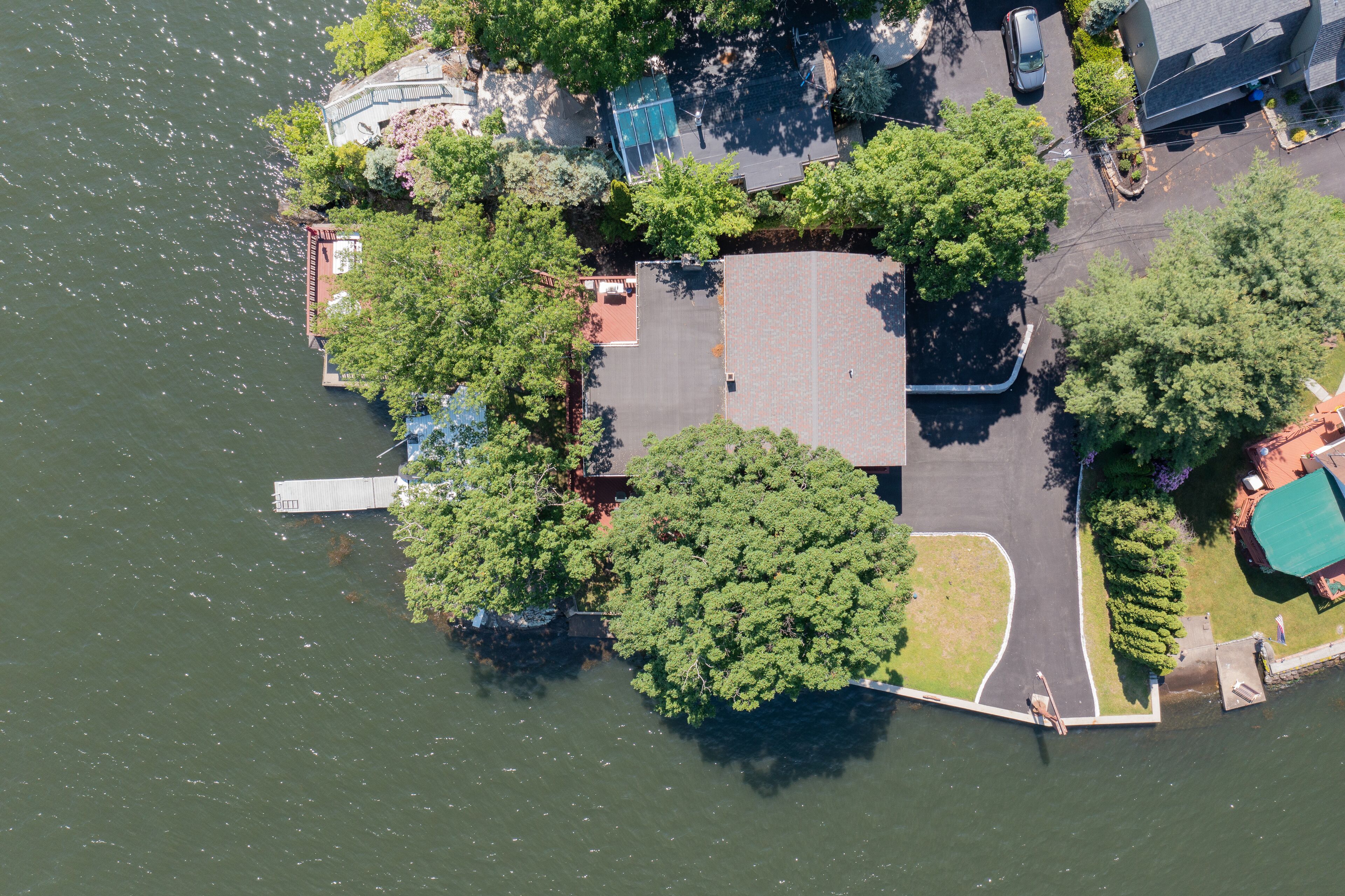 Rocky Point- ABSOLUTELY THE BEST LAKEFRONT location on Greenwood Lake!!!! 