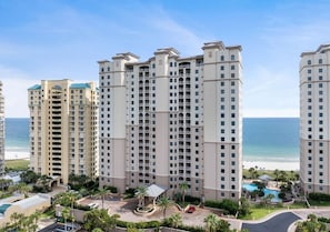 Exterior - Indigo 504E BeachFront!Bonus Den,Best View&Amenities HUGE Pool!HotTub Pickleball (Pensacola)