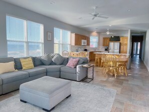 Smart TV, music library, video library
