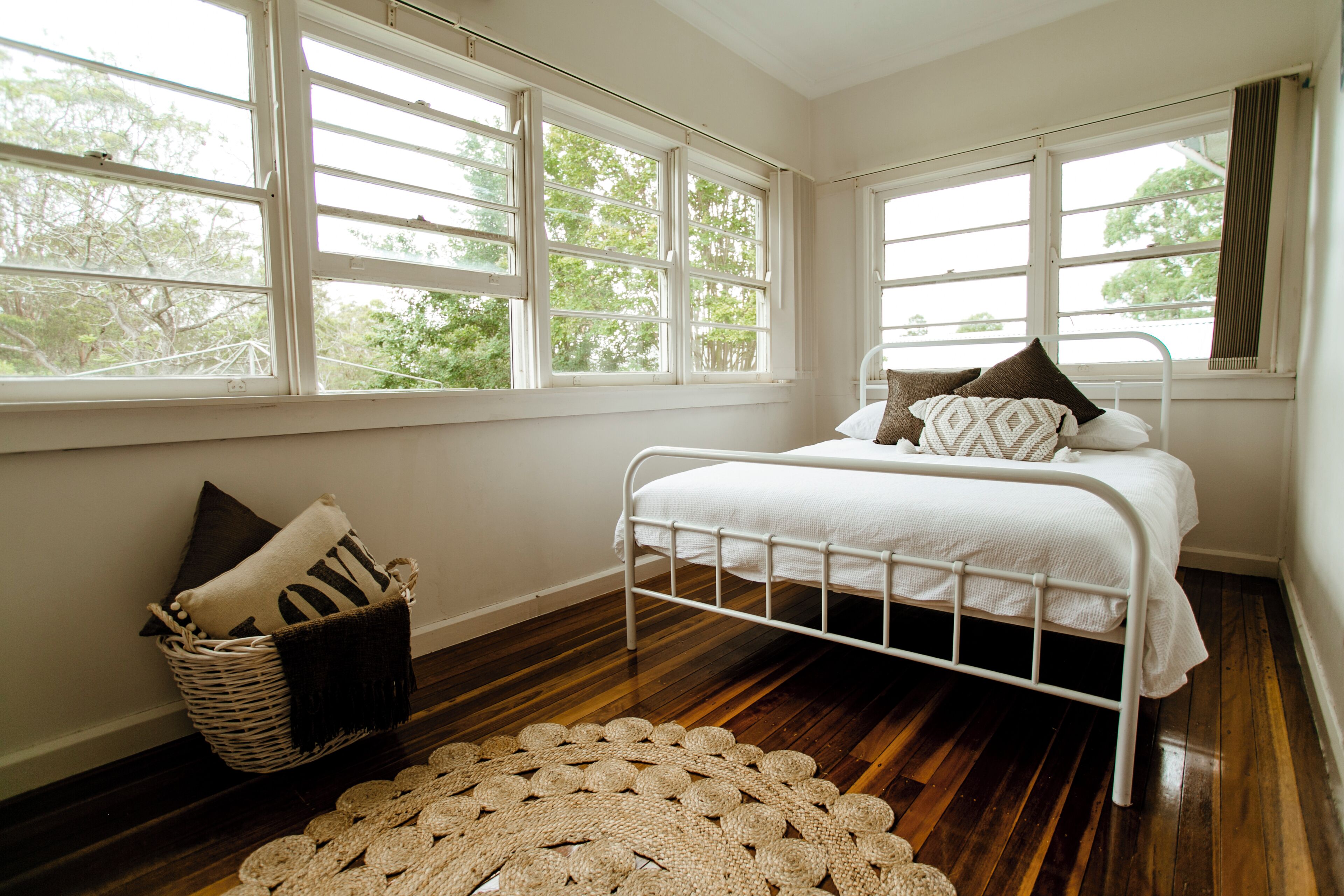 Bedroom 3 with 1 Double bed & 1 Single Bed. With Air Conditioning