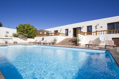 Villa Mercedes Rural Vacation Rental home In the beautiful village of Nazaret