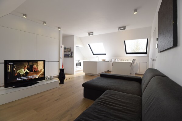 TV - 2 Bedroom apartment near center Ghent (Gent)