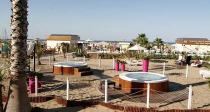 Riccione Beachouse im Zentrum 100 m vom Meer entfernt