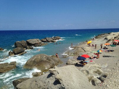 Beautiful renoveted fisherman's house in front of sea & beach in Capo d'Orlando