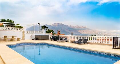 upouusi huvila, uima-allas, poreallas, merinäköala 4 sänky 2 kylpy / rauha taattu