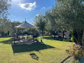 Outdoor dining - Charming country house with swimming pool at the foot of Mont Ventoux  (Malaucène)