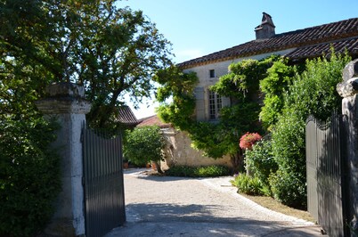 Character stone Lot house with swimming pool.