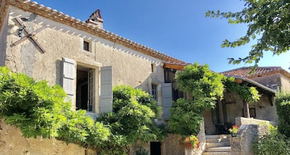 Character stone Lot house with swimming pool.