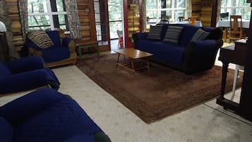Lareira, livros