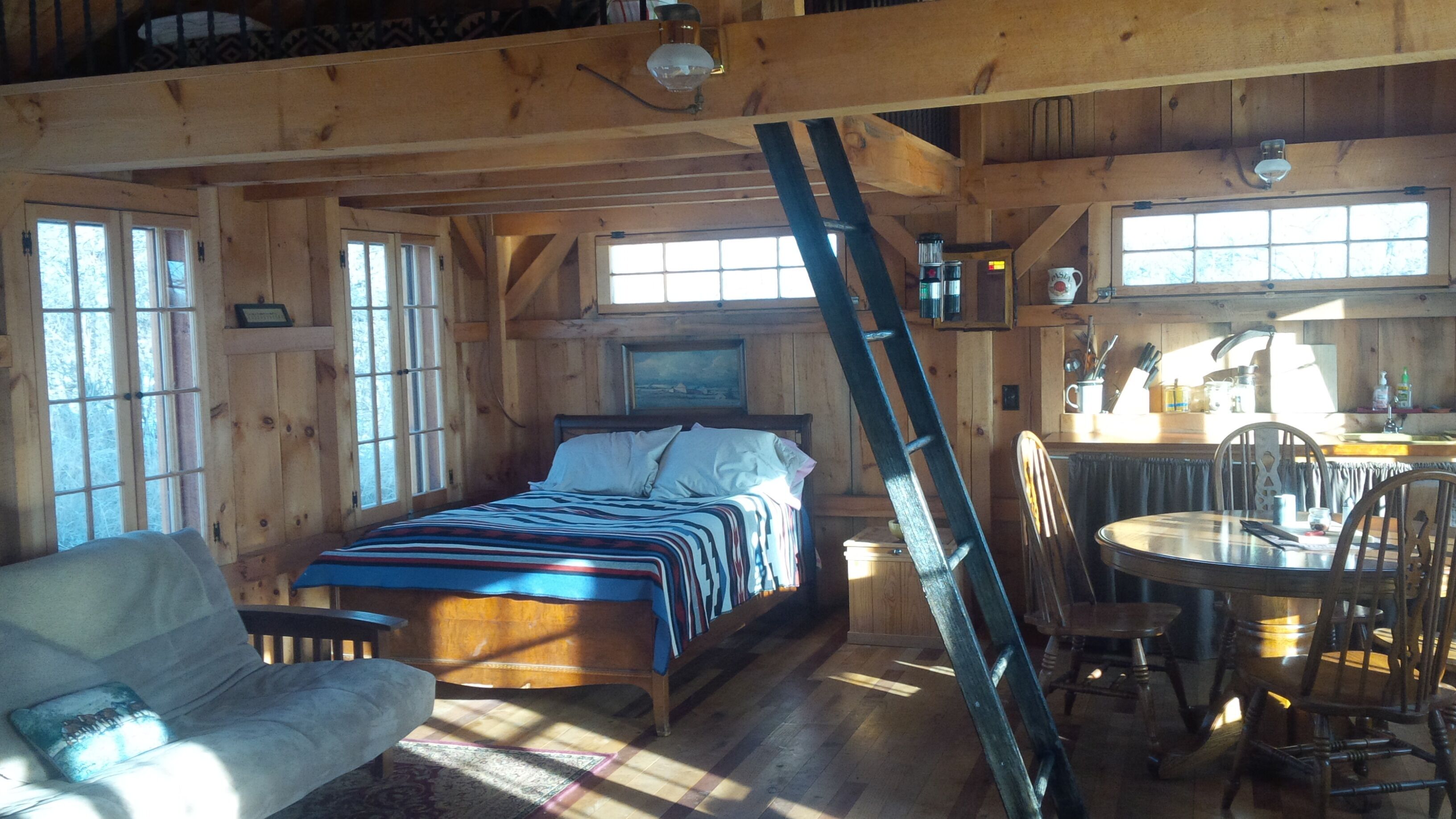 Post and Beam Cabin on the Hill