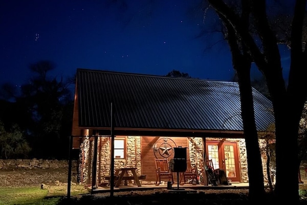Dark skies, full of bright stars await you.  Peace, quiet…only sounds of nature.