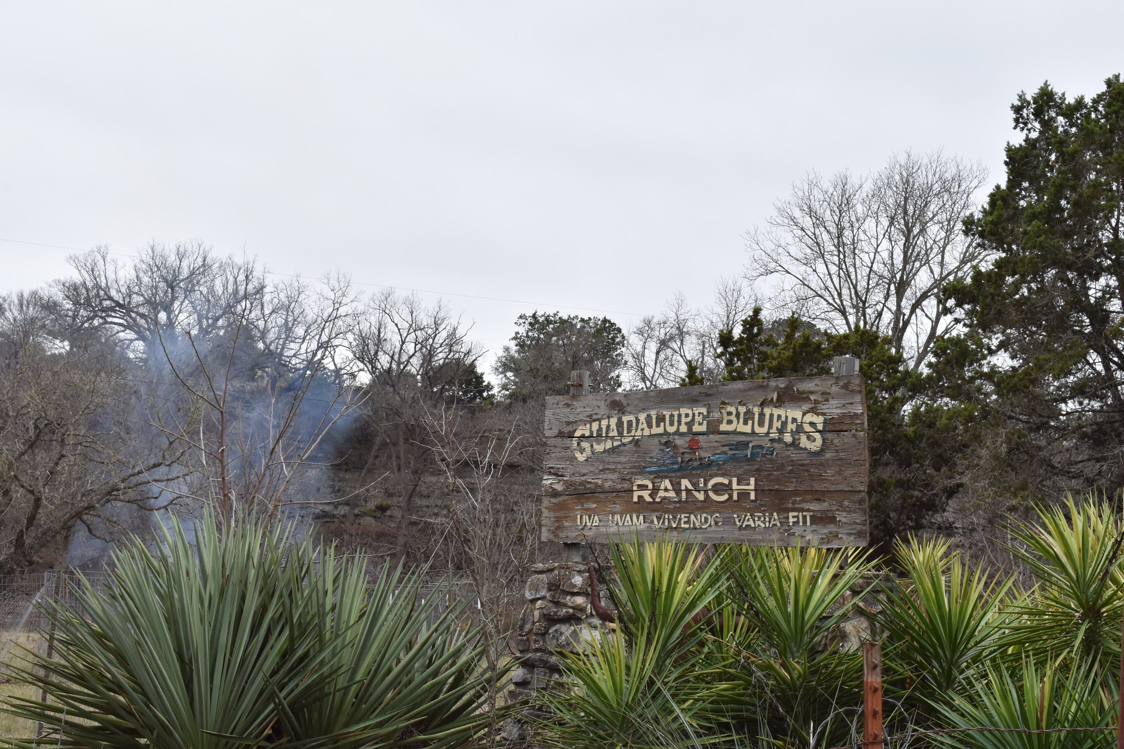 You'll be part of the Historic Guadalupe Bluffs Ranch