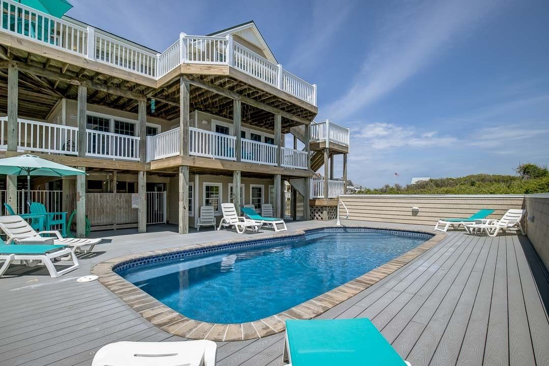 The Duck House | Oceanfront | Private Pool | Duck