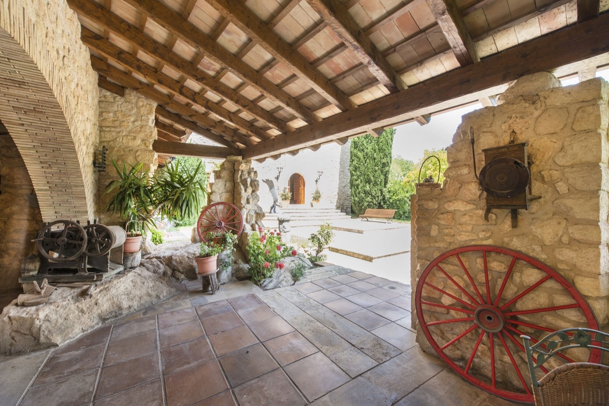 Áreas de la propiedad