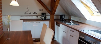 Bovenste verdieping - appartement