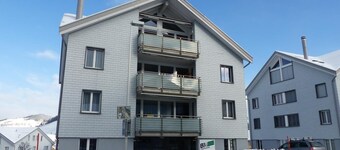 Modern, spacious holiday flat near the village centre