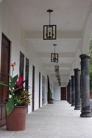 Interior entrance
