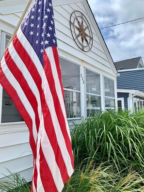 Exterior detail - Seashore Charming Classic Shore House - North End Seaside Heights ML-1399 (Seaside Heights)