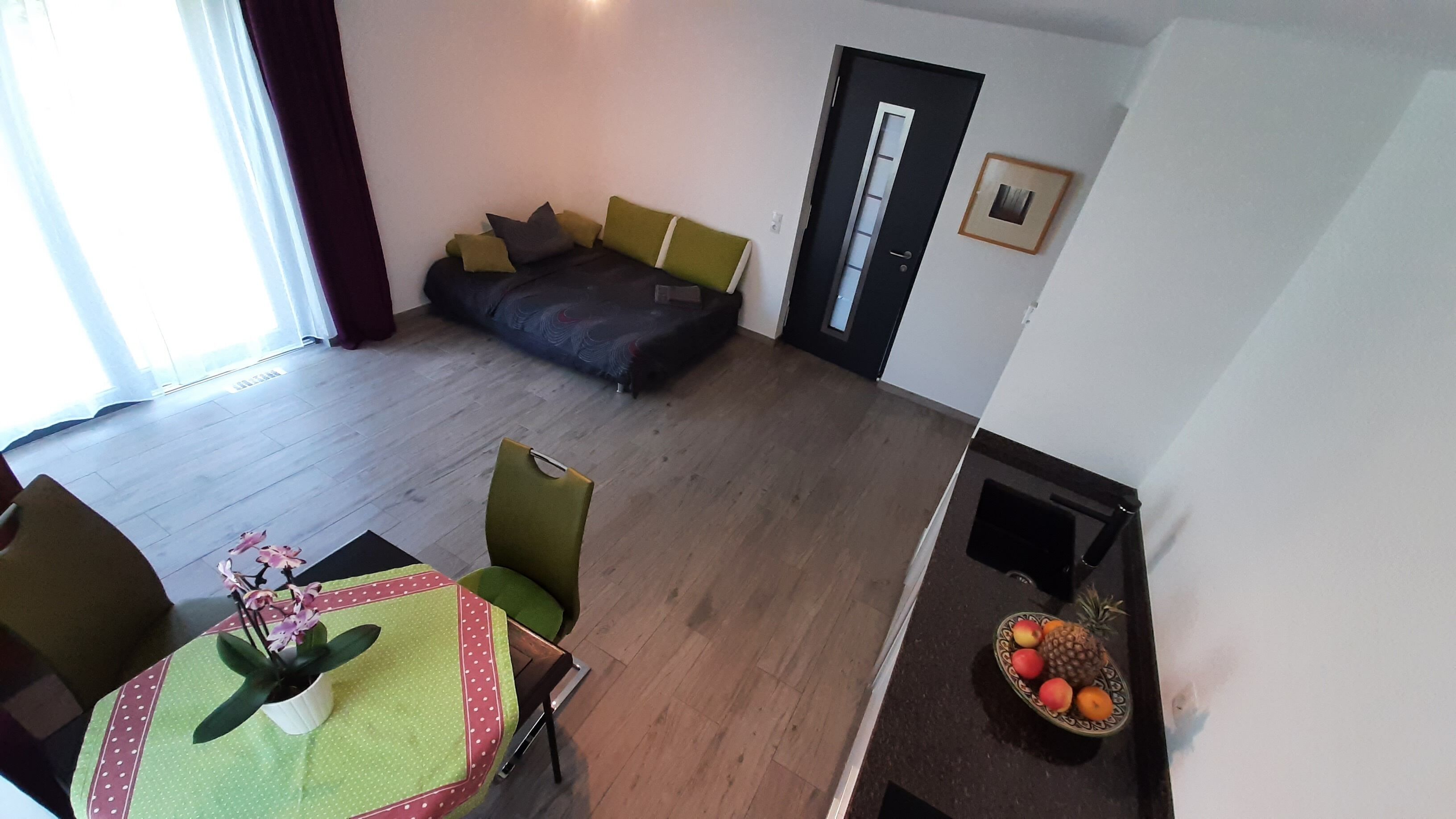 Near FRANKFURT a.M. 50 sqm fully equipped apartment with terrace