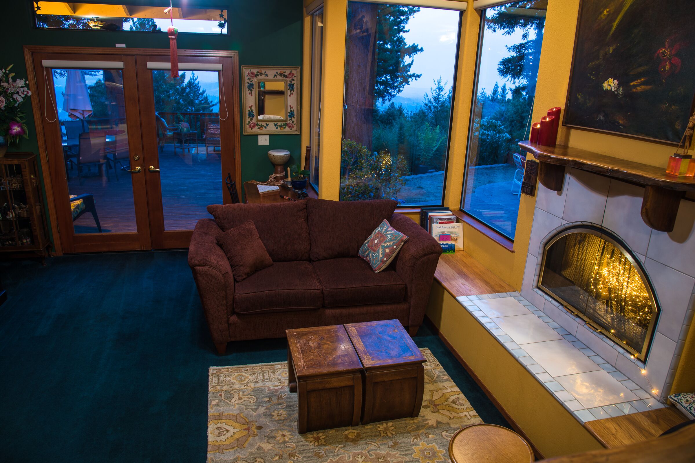 Romantic Hilltop Retreat Ocean View + Hideaway