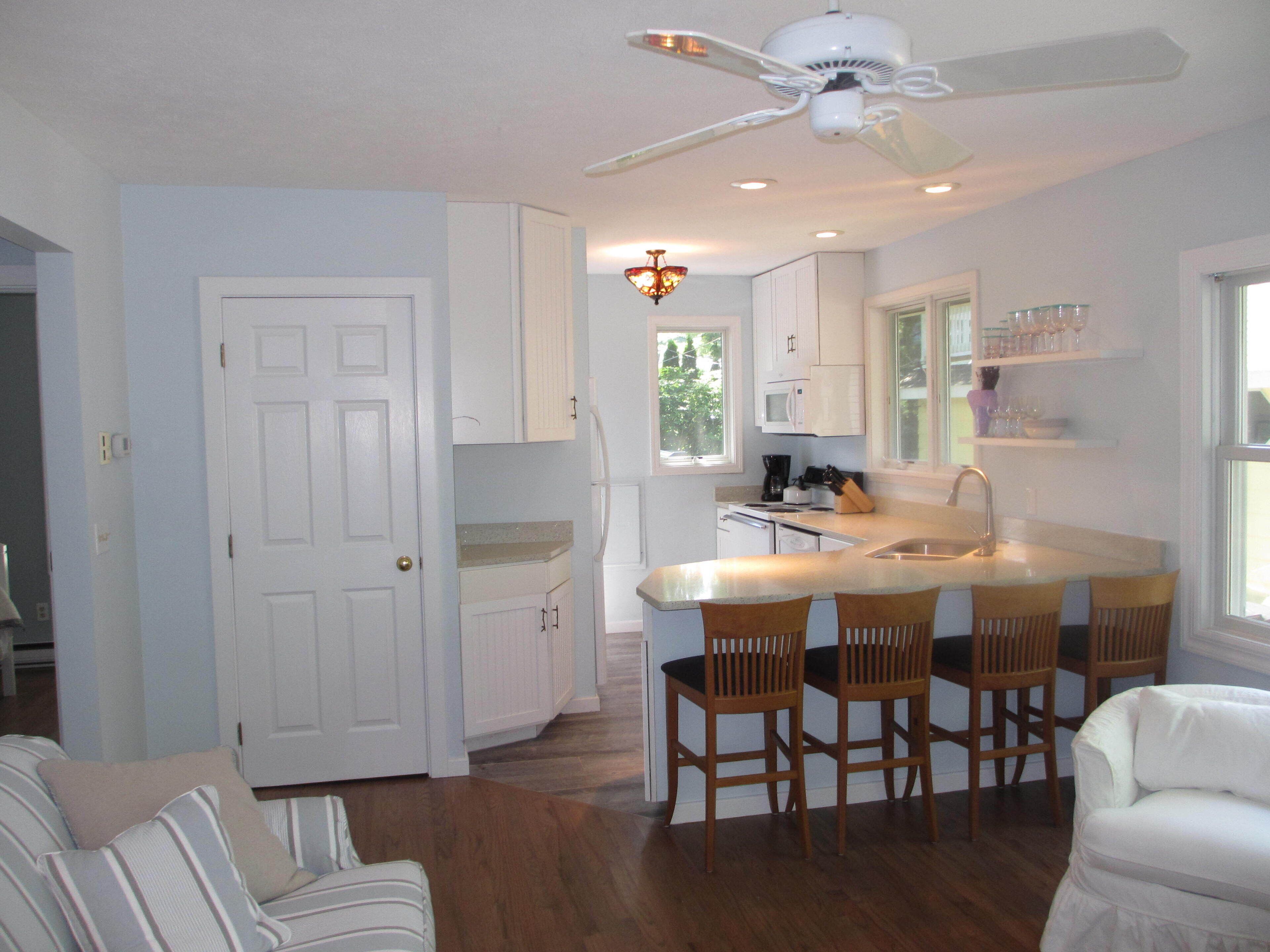 Private Beach, plenty of sand. 