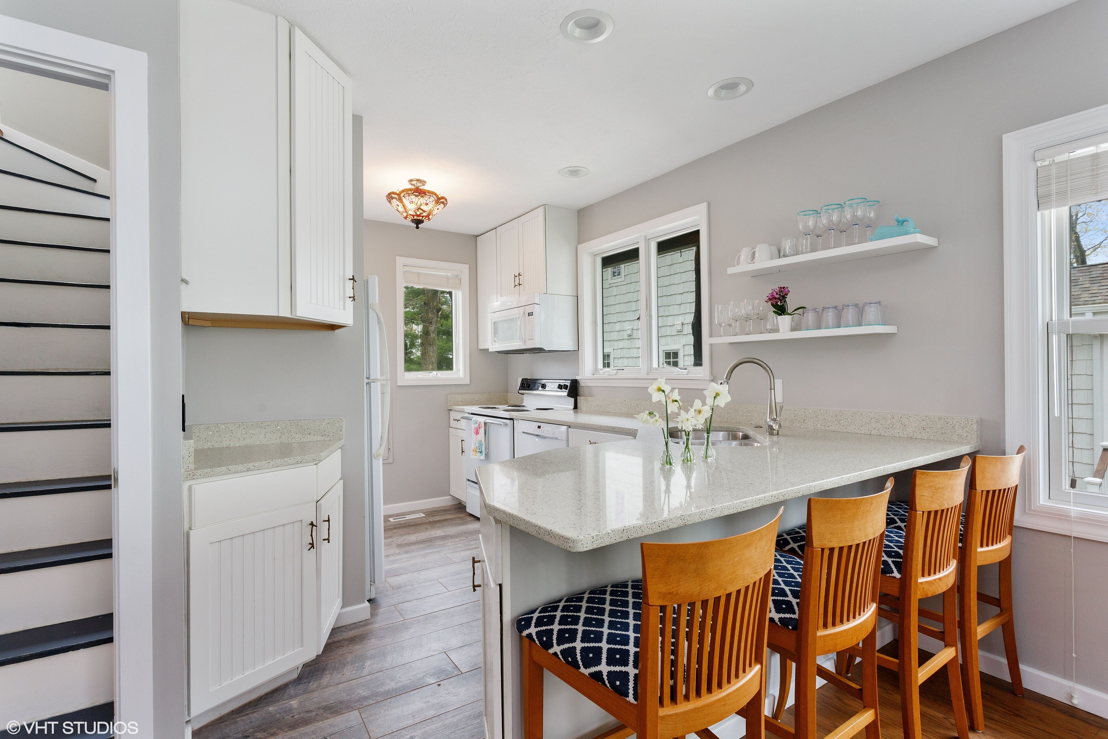 Private Beach, plenty of sand. 