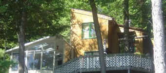 Private Island Cottage is located on 30,000 islands near Killbear Park