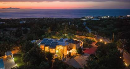 Villa Deleni - Private Pool, Sea Views & Gardens