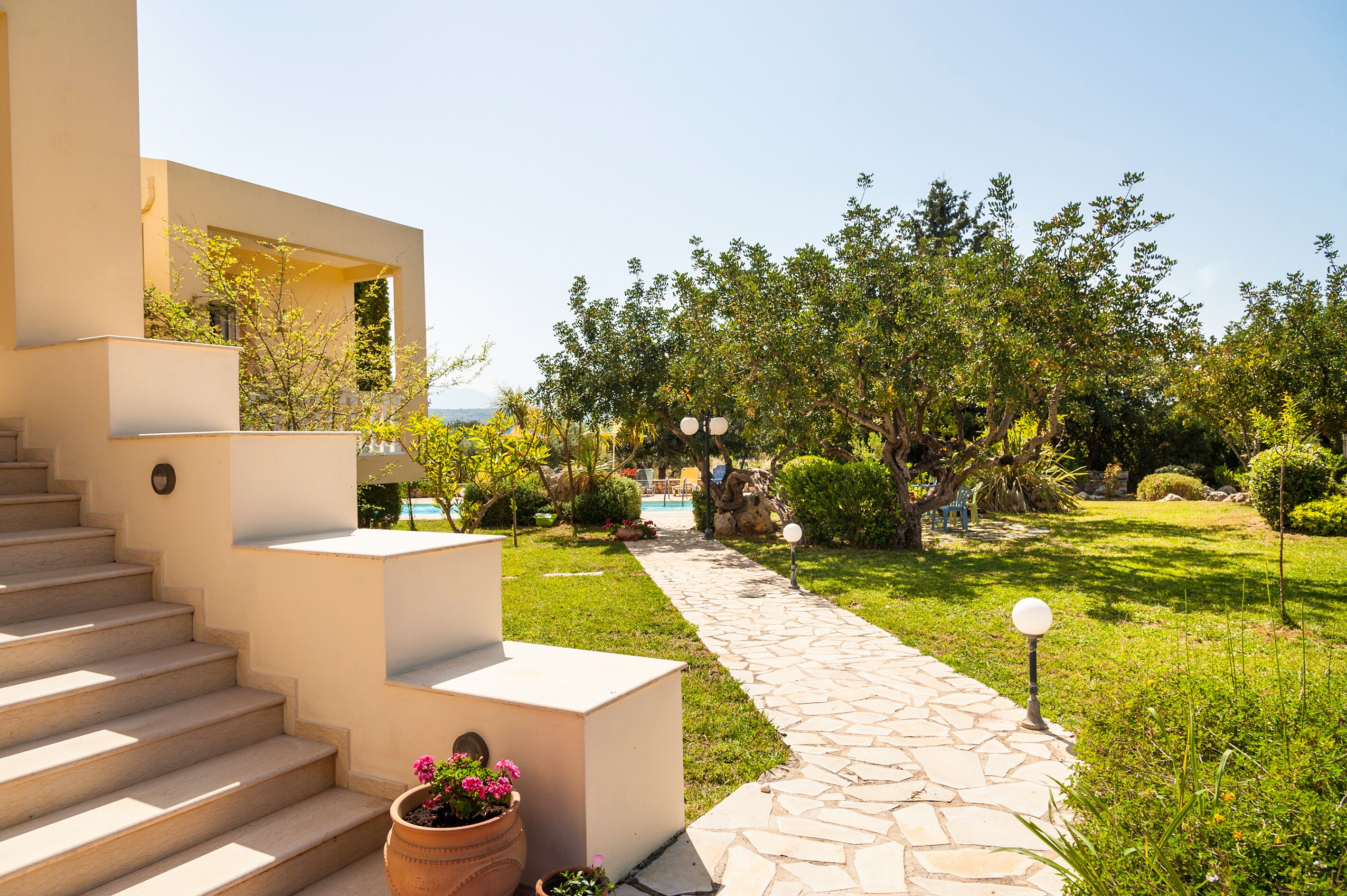 Terrein van de accommodatie