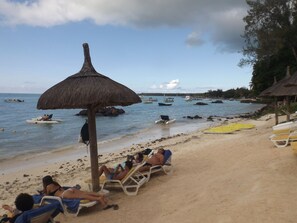 Beach nearby, beach towels