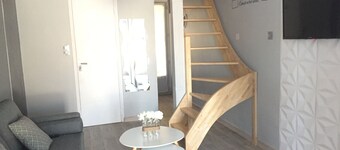 Villa T4 through 100m from the beach - garden and terrace St Pierre La Mer