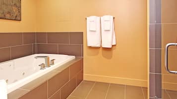 Bathtub, hair dryer, towels