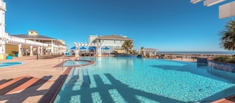 Nirvana! Beach Front Luxury Condo Across from Beach Resort. Bay and Ocean Views.