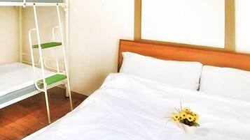 Soundproofing, free WiFi, bed sheets