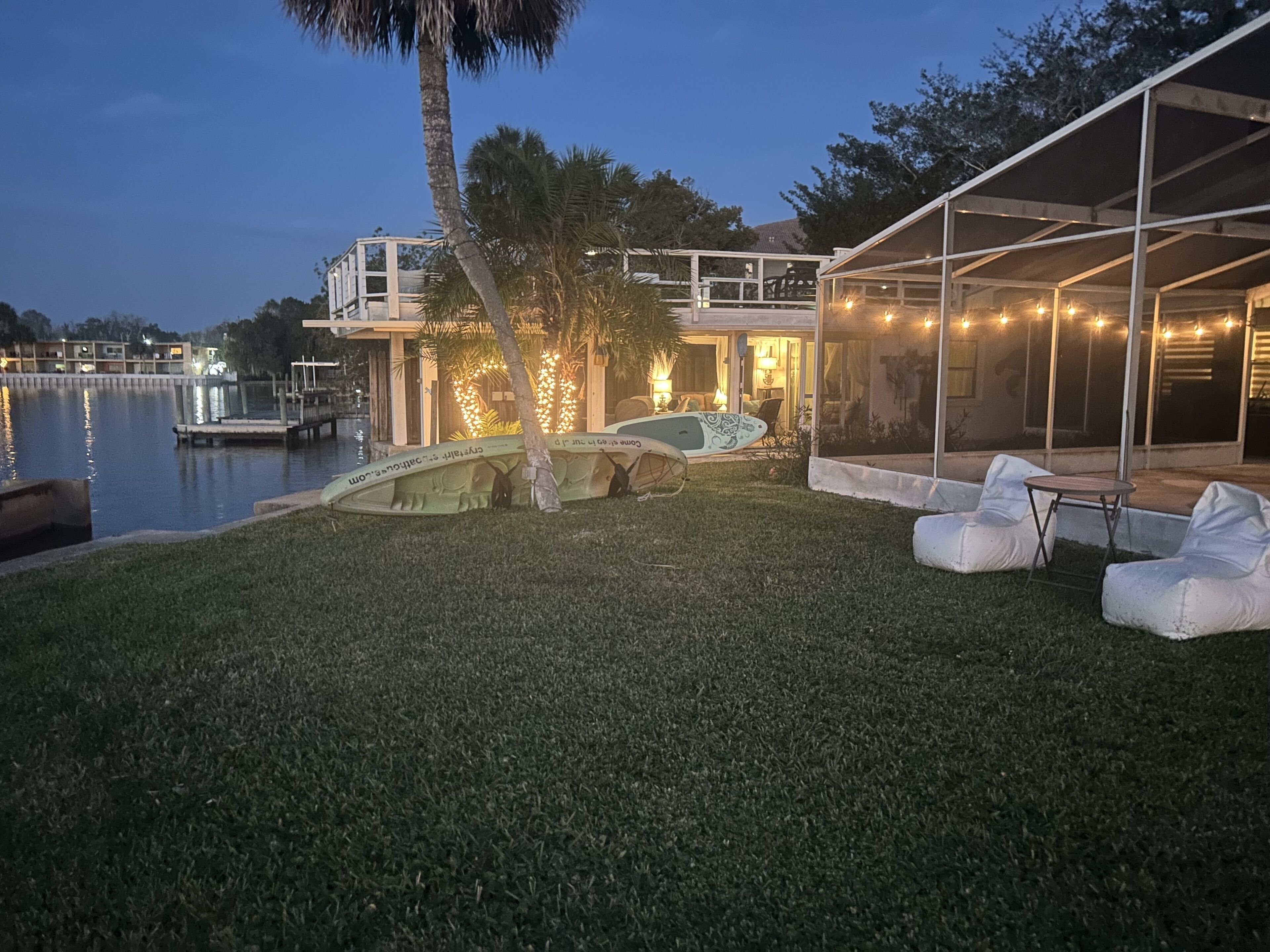 Sleep in Our Boathouse, Wake up With Manatee