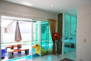 4 bedrooms, premium bedding, free WiFi - Pool Villa Type M Cha am (Cha-am)