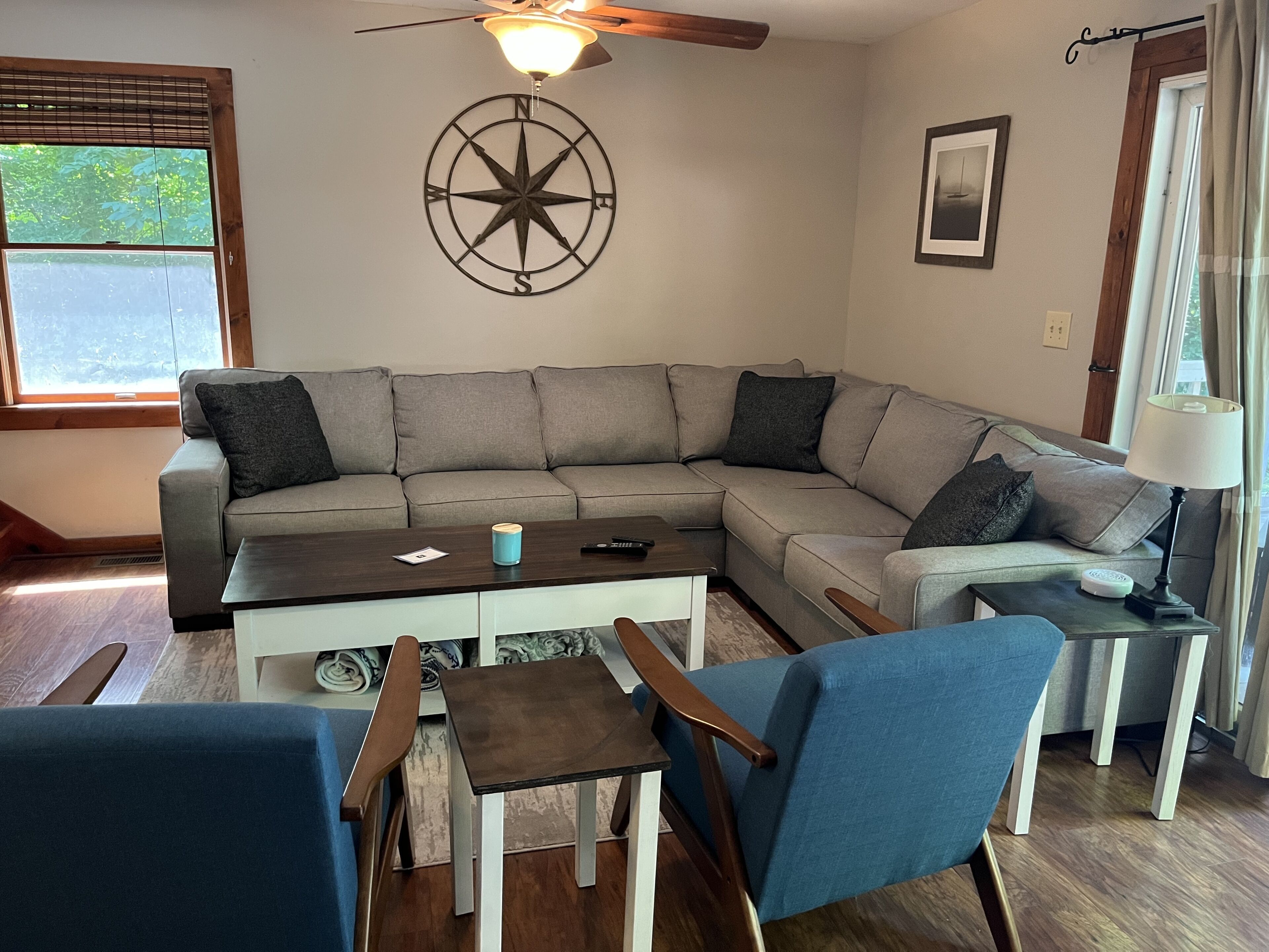 4 Bedroom 2 bath home that sleeps 13 on a large lot