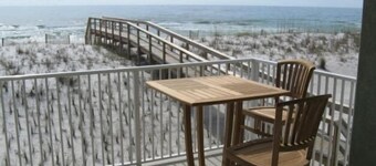 Beach Front Condo on the Gulf of Mexico.  2B/2B, Gated Community. Garage parking