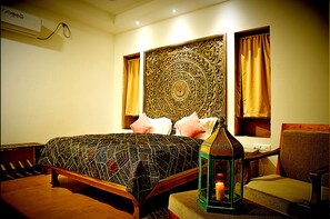 Superior Maharani Room | Sábanas de algodón egipcio y ropa de cama de alta calidad