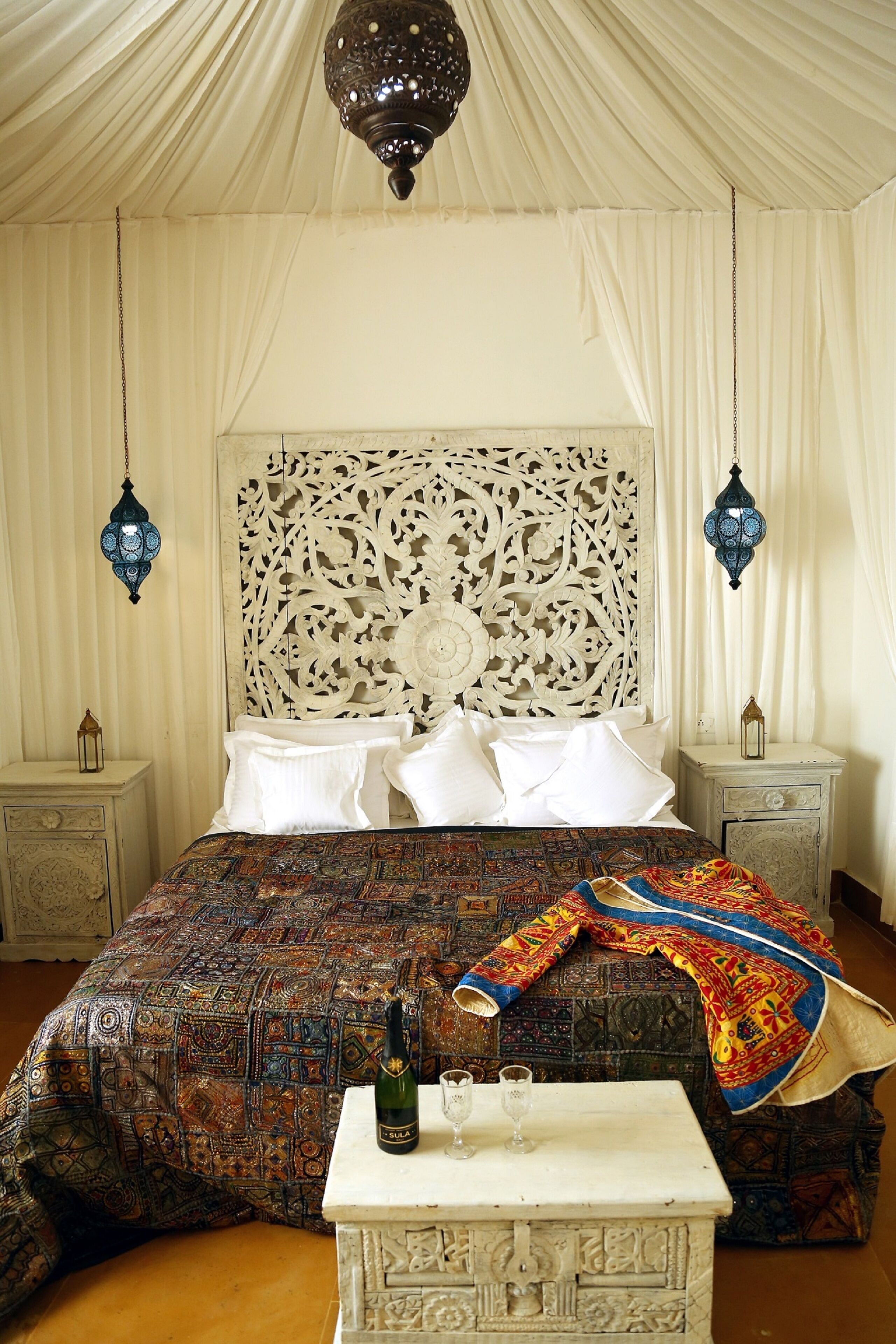 Royal Fort View Room | Lakens van Egyptisch katoen, luxe beddengoed, donzen dekbedden