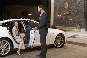 Façade de l’hébergement