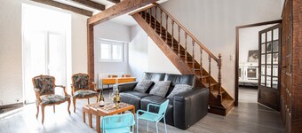 Equipped house + aveyron village center 120m2 garden terrace wifi 3 bedrooms