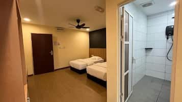 Free WiFi, bed sheets